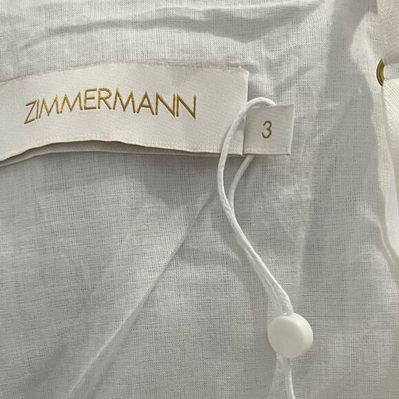 Zimmerman Harmony Swing Floral linen Minidress size 10 NWT $ 895.00 - Picture 8 of 12